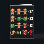 Carte Drôle 67 Mème Bonbon Joyeux Santa Prof de Maths Ch<br><div class="desc">Drôle 67 Mème Bonbon Joyeux Santa Prof de Maths Noël 6 7</div>