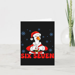Carte Drôle 67 Meme Silly Goose Noël 67 Meme Xmas B