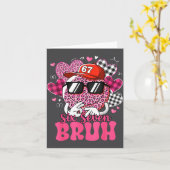 Carte Drôle 67 Six Sept Bruh Saint Valentin 6 7 Mème Amo (Fleur jaune)