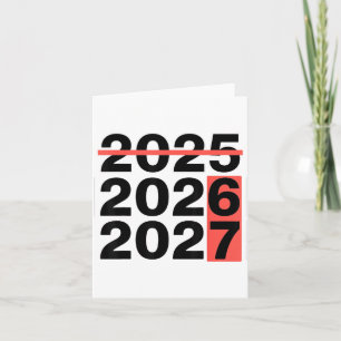 Carte Drôle 6 7 Fête Bonne Année 2026 2027 67 Meme S