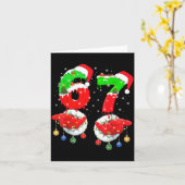 Carte Drôle 6 7 Mème 67 Génération Alpha 6 7 Mains Famil (Fleur jaune)