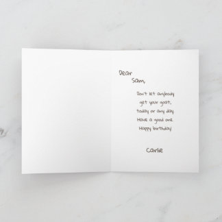 Carte Drôle animal mignon animal animal animal Humour de