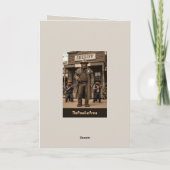 Carte Drôle Anniversaire de Bigfoot (Dos)