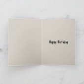 Carte Drôle Anniversaire de Bigfoot (Intérieur)