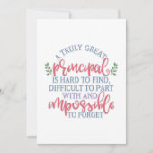 Carte Drôle Appréciation de l'enseignant principal (Devant)