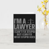 Carte Drôle Avocat Conception Pour Hommes Femmes Atteint (Fleur jaune)