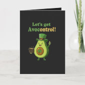 Carte Drôle "Avocontrol" Saint-Patrick Avocat (Devant)