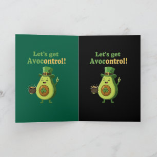 Carte Drôle "Avocontrol" Saint-Patrick Avocat