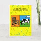 Carte Drôle Birthday Riddle (Devant)