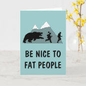 Carte Drôle blague grasse (Fleur jaune)