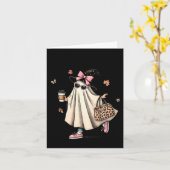 Carte Drôle Boo Jee Ghost Halloween Boo Jee Ghost Éffray (Fleur jaune)