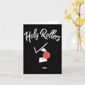 Carte Drôle Bowling Holy Rollers (Fleur jaune)