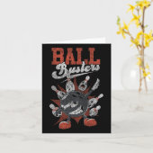 Carte Drôle Bowling Ll Busters (Fleur jaune)