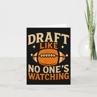 Carte Drôle Brouillon comme’s Watch Imaginaire Football 