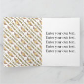 Carte Drôle cadeau de 100e anniversaire. L'âge est comme (Intérieur)