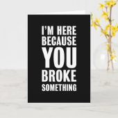 Carte Drôle cadeau de programmeur pour les serpentins de (Fleur jaune)