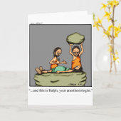 Carte Drôle cadeau Médicale ! (Fleur jaune)