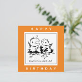 Carte Drôle Caricature de poisson. Pêcheurs (Debout devant)