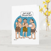 Carte Drôle Cartoon Anniversaire (Fleur jaune)