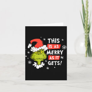 Carte Drôle C'est aussi joyeux que Noël obtient, Sarca
