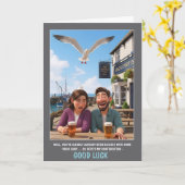 Carte Drôle Chance Personnalisable (Fleur jaune)