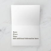 Carte Drôle Cheval et Vache Gossipping, Parti de retrait (Intérieur)