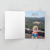 Carte Drôle Chien/Lab Se Bien (Intérieur)