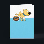 Carte Drôle Chien Peeing sur Gâteau Anniversaire<br><div class="desc">Cette drôle de carte d'anniversaire nous rappelle à quelle vitesse les années ... et combien les chiens aiment faire pipi sur les choses. Espérons que le petit a fait un voeu avant de pisser sur le gâteau d'anniversaire ! Merci d'avoir choisi ce design original par © Chuck Ingwersen. Je publie...</div>