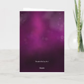 Carte Drôle chien pensée (Dos)