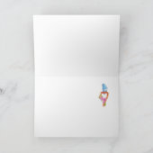 Carte Drôle Citation de jardinage, Bluebird (Intérieur)