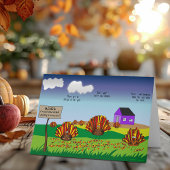 Carte Drôle, Coloré, Vacances Cartoon Turquie