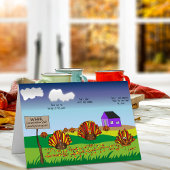 Carte Drôle, Coloré, Vacances Cartoon Turquie