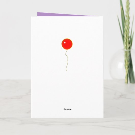 Carte drôle d'anniversaire (Dos)