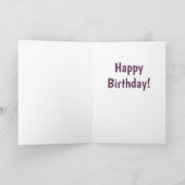 Carte drôle d'anniversaire 10 ans Adolescent (Intérieur)