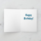 Carte drôle d'anniversaire 15 ans adolescent (Intérieur)