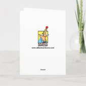 Carte drôle d'anniversaire de mariage pour elle (Dos)