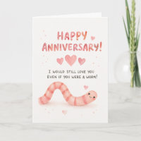 Carte drôle d'anniversaire Je t'aimerai toujours