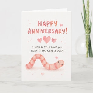 Carte drôle d'anniversaire Je t'aimerai toujours