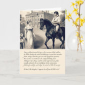 Carte drôle Darcy Orgueil et Préjugés Jane Austen  (Fleur jaune)