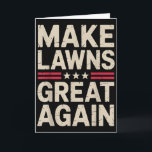 Carte Drôle d'art de tondeuse à gazon pour hommes femmes<br><div class="desc">Drôle d'art de tondeuse à gazon pour hommes femmes tonte de pelouse paysagiste</div>