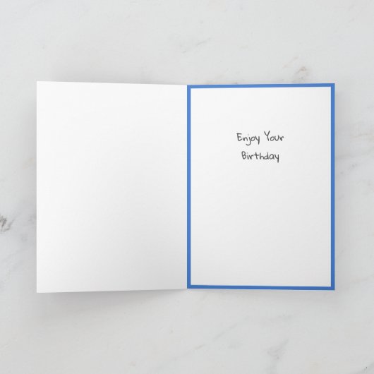 Carte drôle de 55 ans pour chat (Intérieur)