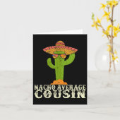 Carte Drôle de citation de meme de fiesta Cinco De Mayo (Fleur jaune)