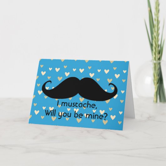 Carte drôle de coeurs de hippie de Saint-Valentin (Devant)