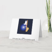 Carte drôle de concurrence de capot de Pâques (Dos)