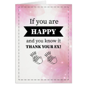 Carte drôle de divorce