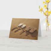 Carte drôle de félicitations de mariage ou de (Fleur jaune)