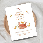 Carte drôle de fête des mères en forme de poulet f