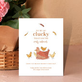 Carte drôle de fête des mères en forme de poulet f