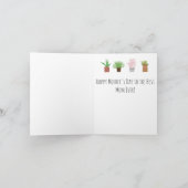 Carte drôle de fête des mères pour amoureuse de pl (Intérieur)