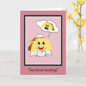 Carte drôle de fiançailles pour la future mariée (Fleur jaune)